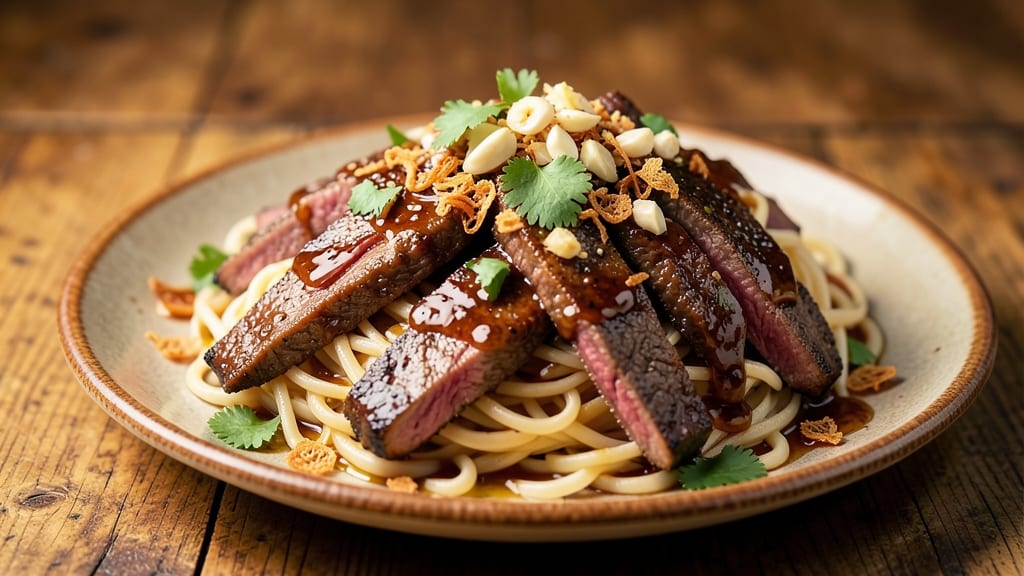 BBQ Beef Noodles Recipe: Smoky-Sweet Wok Seared in 30 Minutes