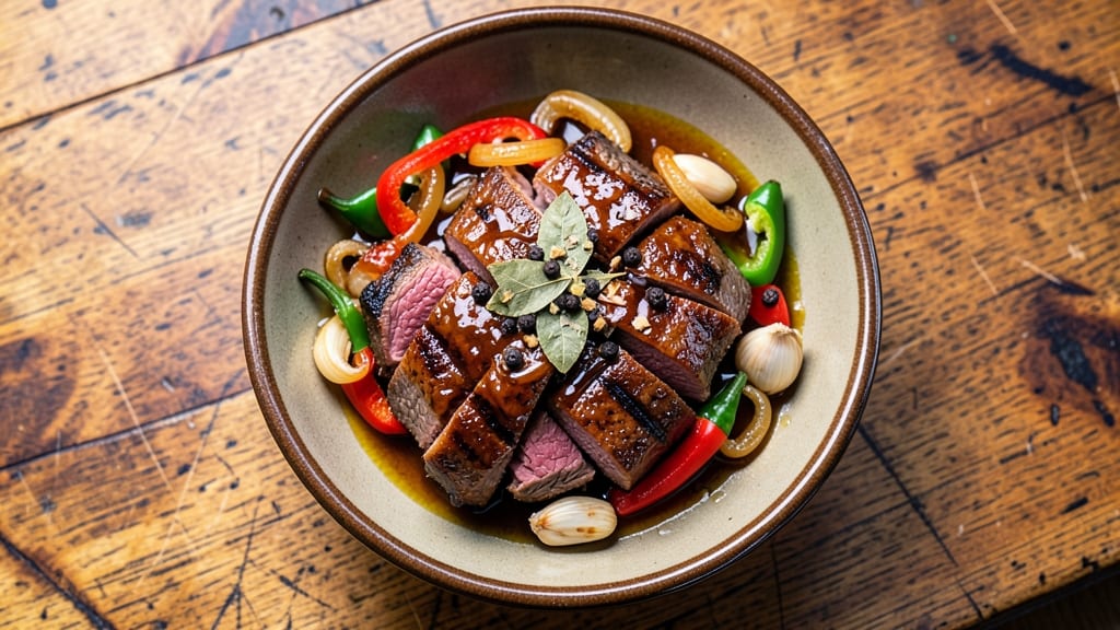 Beef Asado Pinoy Recipe: Smoky Grill-Fired Tender Cuts With Tangy Vinegar Magic