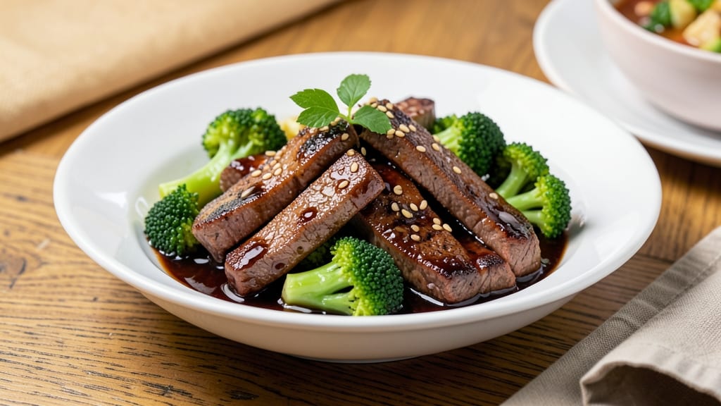 Beef and Broccoli Recipe Restaurant Style: Wok-Sear Crispy Bites With Silky Soy Glaze