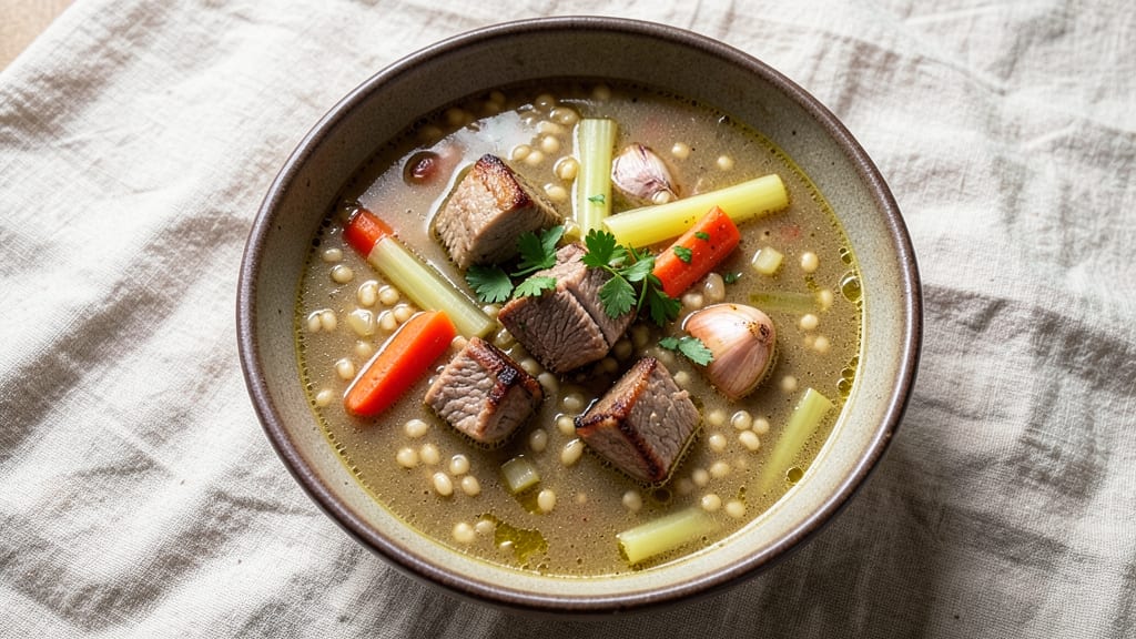 Martha Stewart's Beef Barley Soup Recipe: Hearty Simmered Comfort With Savory Depth