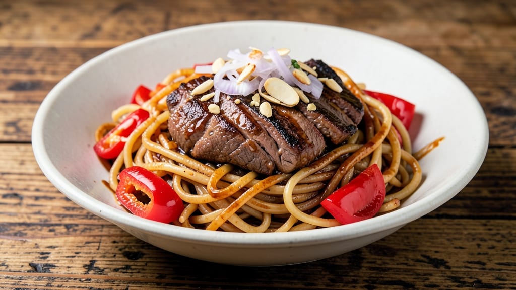 Authentic Beef Yakisoba Recipe: Wok-Seared Crispy Noodles With Umami-Packed Sauce