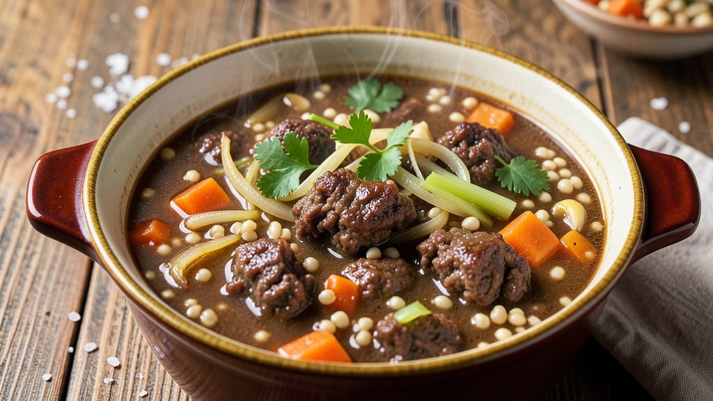 Beef Barley Soup Recipe With Hamburger: Hearty One-Pot with Meaty Depth