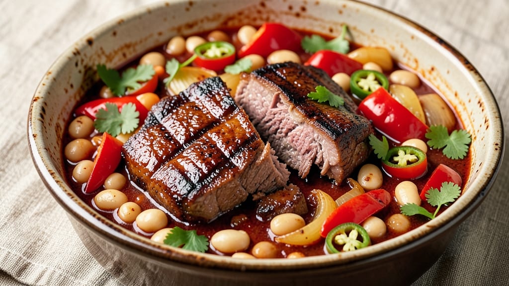 Beans and Beef Crock Pot Recipe: Deep-Roasted Cumin and Caramelized Onion Fusion