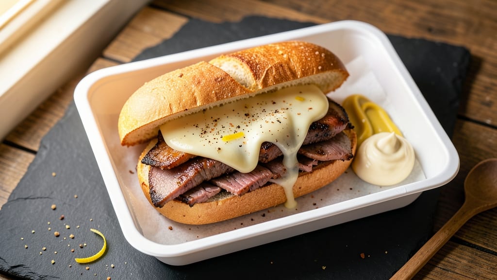Arby's Philly Beef and Swiss Sandwich Recipe: Smoky Roast Beef and Melted Swiss in 10 Minutes