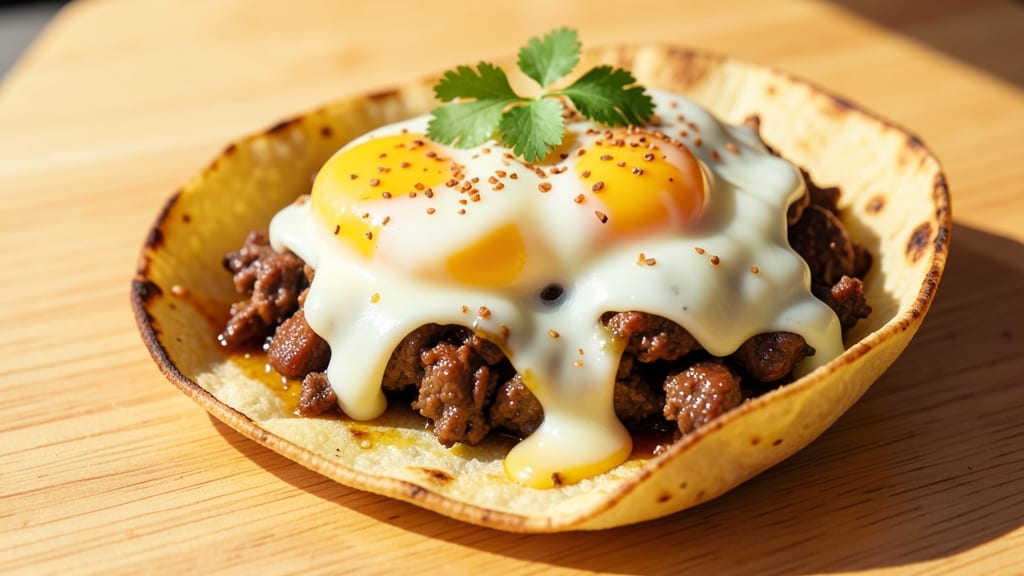 Beef and Egg Burrito Recipe: Crispy Tortilla Wraps With Fluffy Scrambled Centers