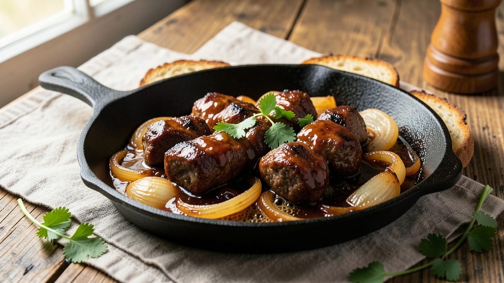 Barbecue Beef Tips Recipe: Smoky-Sweet Crispy Bites in 30 Minutes