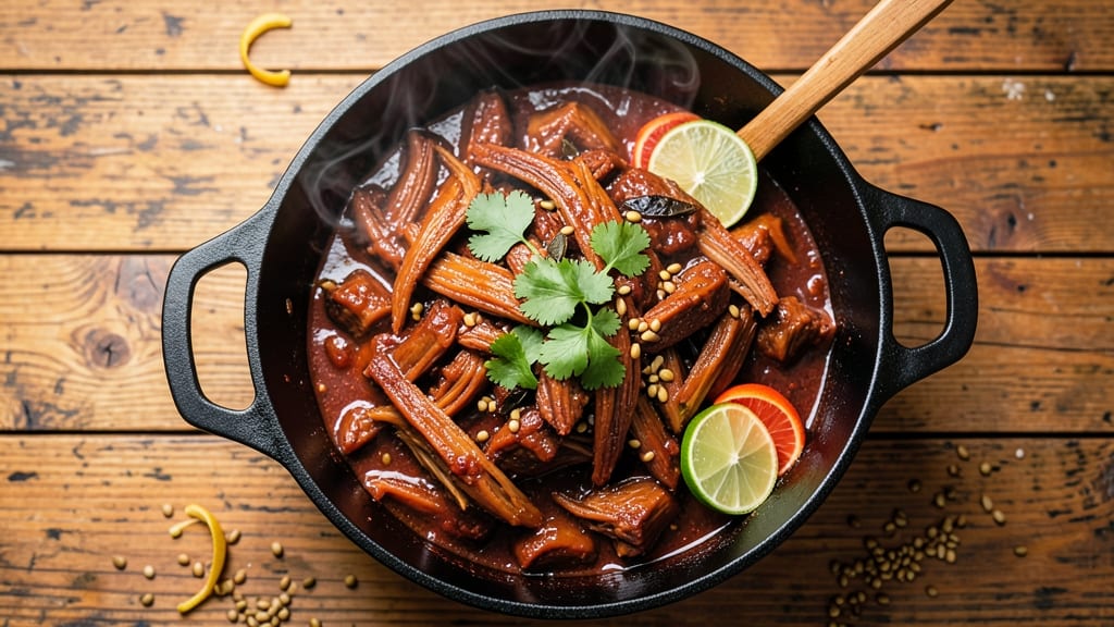 Beef Barbacoa Dutch Oven Recipe: Slow-Simmered Spice Bomb With Crispy Tortilla Crowns