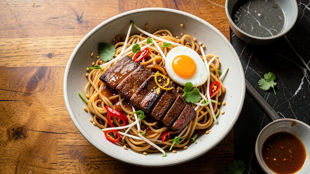 Authentic Beef Pad Thai Recipe: Wok-Tossed Balance of Sweet, Spicy, and Umami