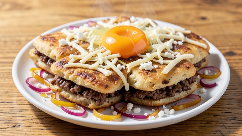 Beef Arepas Recipe: Crispy Corn Crusts Stuffed With Melted Cheese Rivers