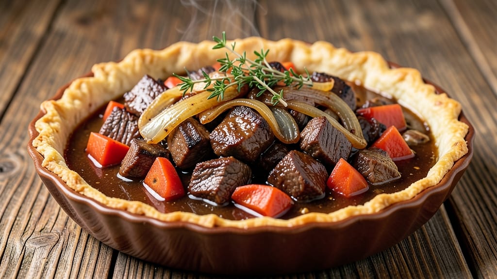Beef and Beer Pie Recipe: Deep Malty Crust With Fall-Apart Meat