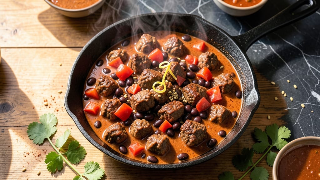 Beef and Black Bean Chili Target Recipe: Smoky Spice Depth and Crunchy Tortilla Topping Fusion